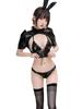 Обратный Сексуальный Кролик ПУ Моэ Кролик Косплей Рождественский Костюм [SENMHS] Кролик, Девушка, Эротичный, Непослушный, Тренировочный, Соблазнительный, Экстремальный, Дьявольский, Кожаный,