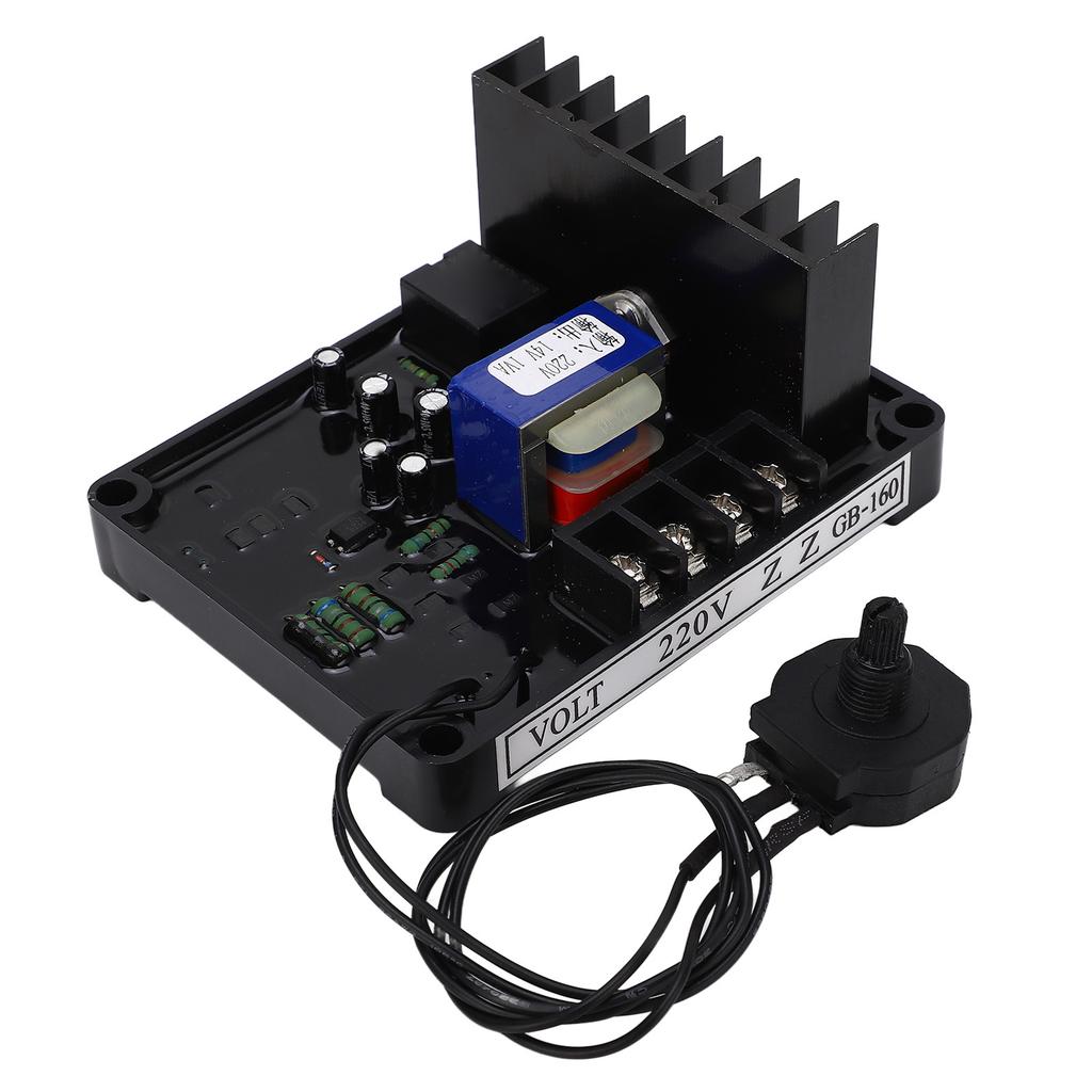 220V Automatic Voltage Regulator AVR Regulator Module for 400VAC 3 Phase 3 Wire Brush Generator