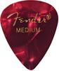 Fender Colors 8 Pieces Piece of Each Teardrop MEDIUM Guitar [8 Assorted] (1 Color) Pick…