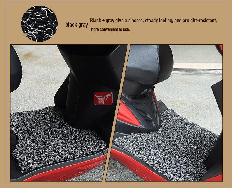 Daikin Niu Нескользящие Водонепроницаемые Коврики для Ног Электромобиля - Имитация Теленка Огненный Кот