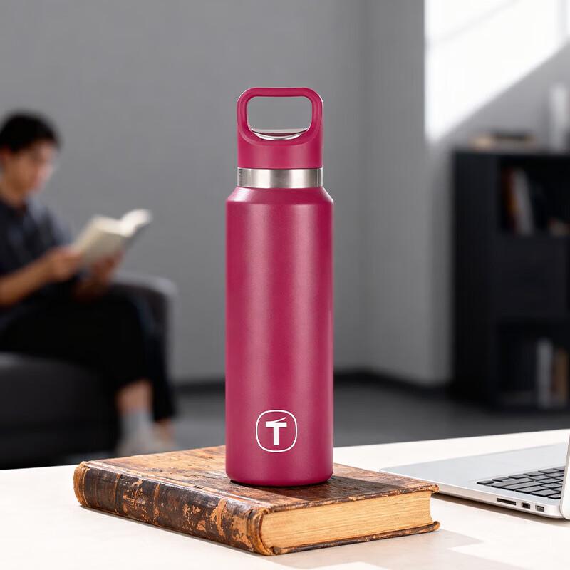 Tupperware 520ml Pure Titanium Insulated Water Bottle