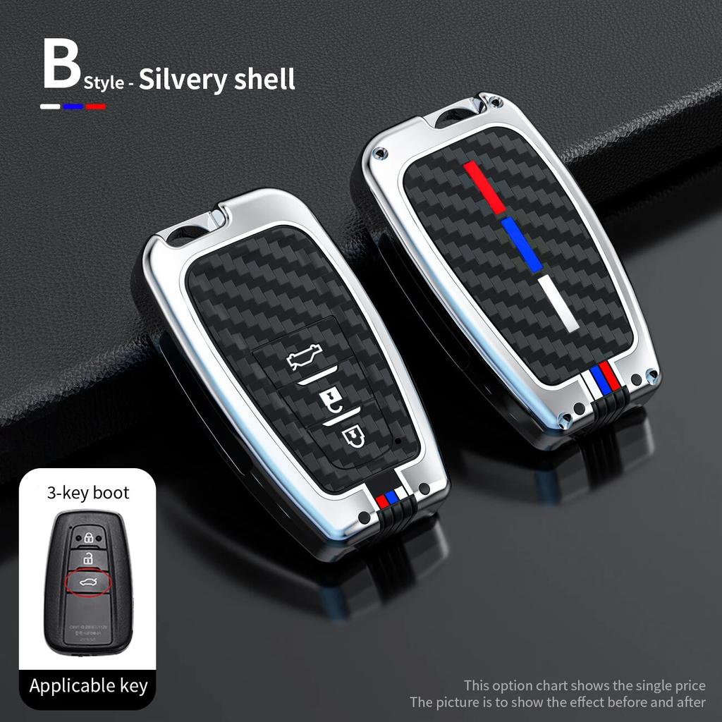 Для Toyota Prius Camry Corolla C-HR CHR RAV4 Prado Izoa Levin Avalon 2018 2019 2020 чехол для автомобильного ключа защитный чехол для ключей