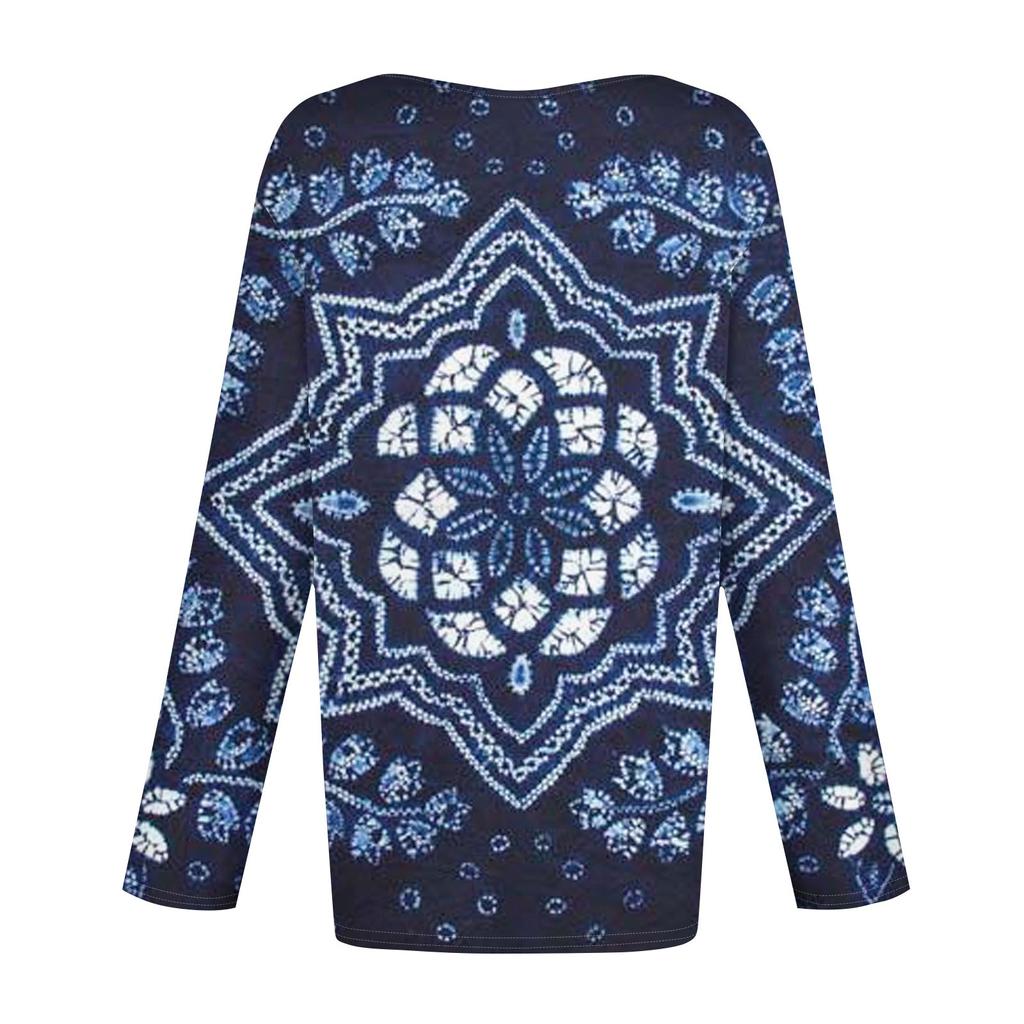 Женская футболка с принтом, длинными рукавами реглан, модный повседневный базовый топ с v-образным вырезом, обычный топ