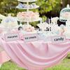 Place Cards for Table Setting Blank Wedding Seating Place Cards Folding Tent