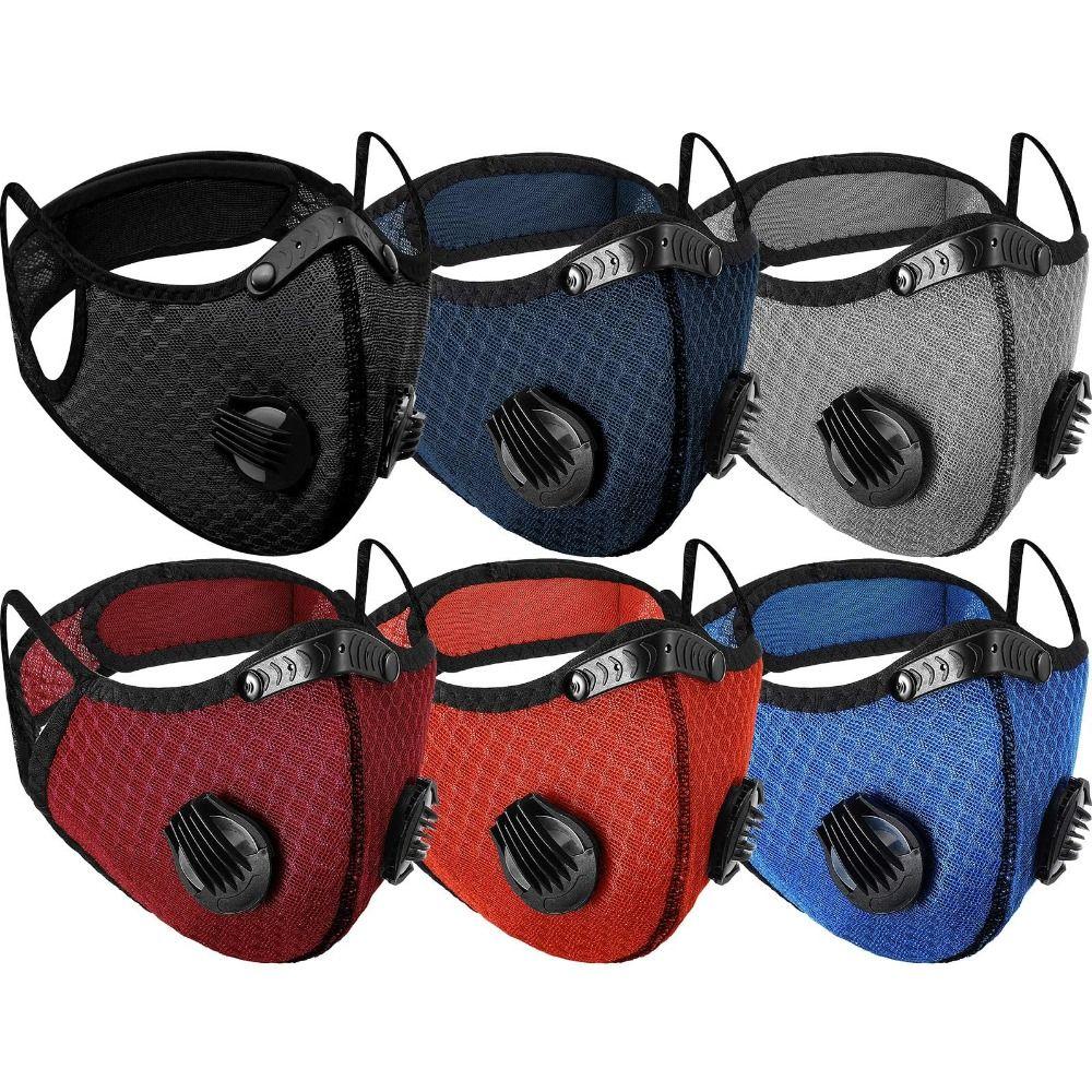 Nose Clamp Dust Mask Adjustable Activated Carbon Filters Breathable Respirator Mask  Painting