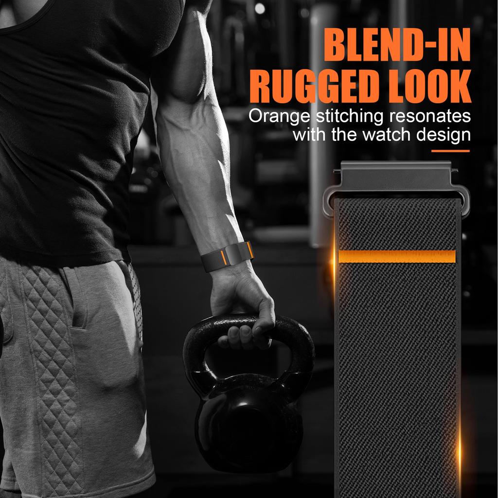 Магнитный ремешок Для Amazfit GTS 4/2/2e/3/GTS2 Mini/GTR/4/3/Pro/GTR2/stratos Нейлоновый браслет Amazfit bip 5 6 20 мм/22 мм Ремешки для часов