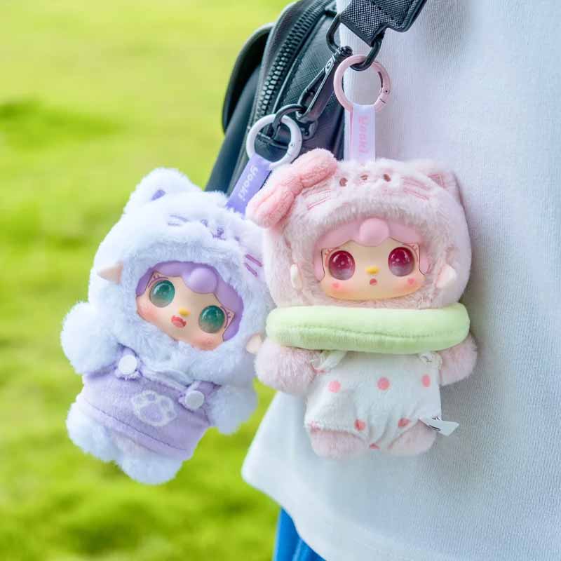 Yooki V12 Oxygen Meow Meow Summer Party  Toys Cute Backpack Doll Pendant Keychain Decoration  Surprise Gifts