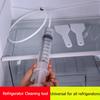 5/set of Refrigerator Drain Hole Blockage Cleaning Tools Reusable Refrigerator Dredging Kit Universal Drain Cleaning Brush Refrigerator Cleaning Tool
