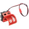 Heat Sink Upgrade Accessory for 380390 Motor 116 RC Car Boat Model with JST PlugRed