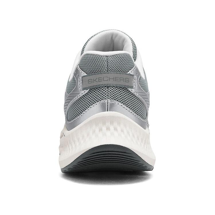 Skechers Текстиль, Синтетическая кожа Амортизация Дышащая поддержка Легкий Отскок Низкие Кроссовки для бега Женские 128633-GYSL