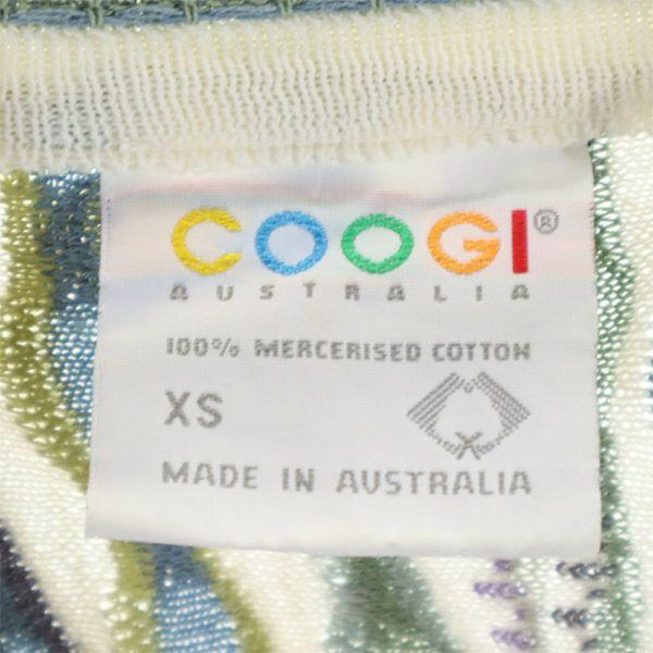 Coogi 90-е Старый 3D комбинезон ручка Длинный рукав 3D Хлопковый свитер XS вязаный Мужской Б/У