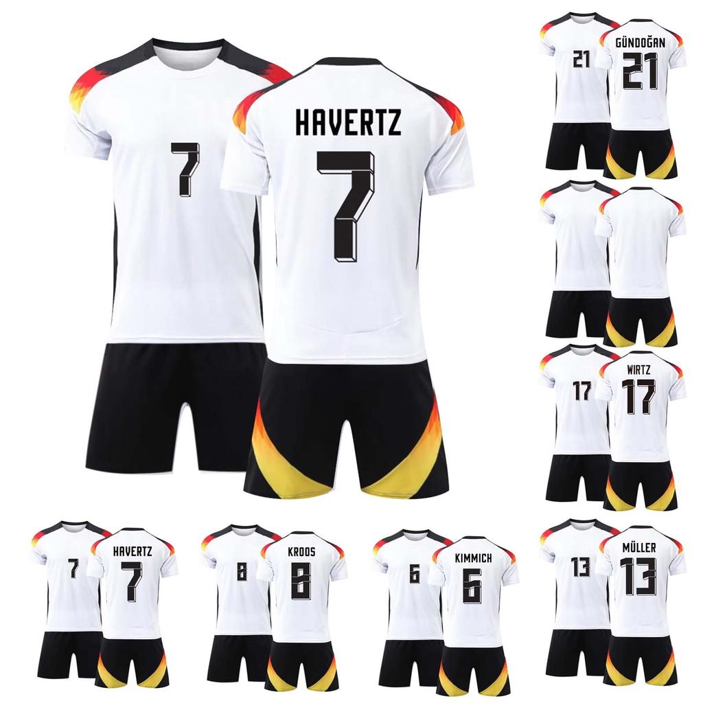 2425Выездные трикотажные изделия сборной Англии, комплект спортивной формы, комплект футбольного тренировочного костюма