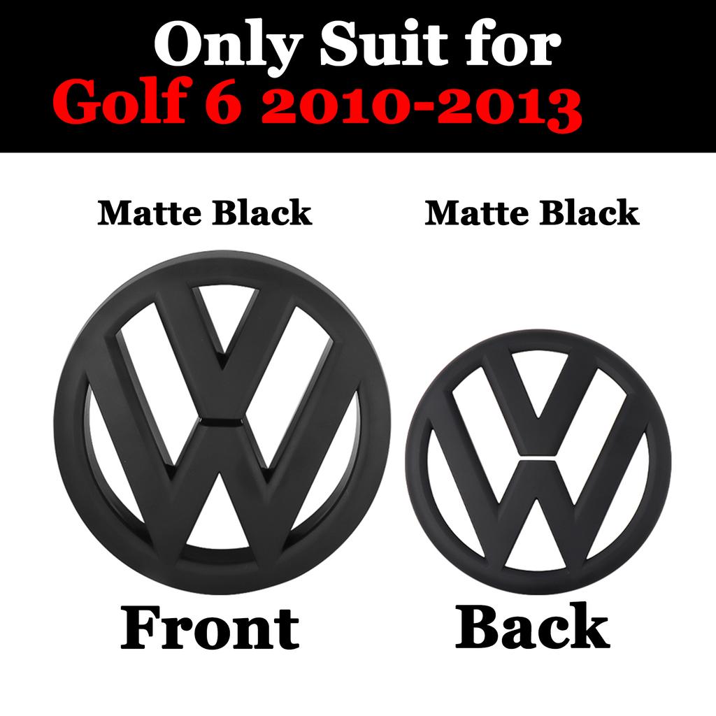 Для VOLKSWAGEN VW Автомобиль Передний Значок на Капот Задний Значок на Багажник 3D ABS Замена Значка Для Volkswagen VW Golf 6 MK6 2010 2011 2012 2013 Декор
