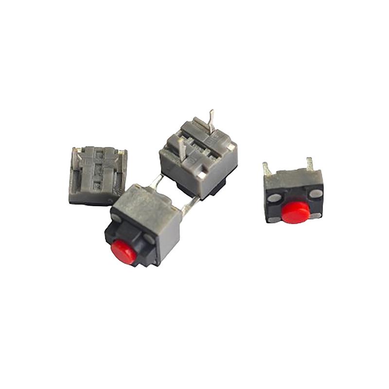 10 шт. DIY аксессуары для бесшумной кнопки Kailh 4,3/7,3 мм, бесшумный переключатель, кнопка беспроводной мыши, кнопка проводной мыши, микропереключатель