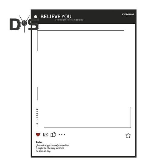 Магнитная доска для записей с маркером для белой доски, поверхность для сухого стирания, многоцелевой сильный магнит, белая доска для напоминаний