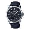 Men's Leather Band Fashion Watch MTP-VD03L-1A