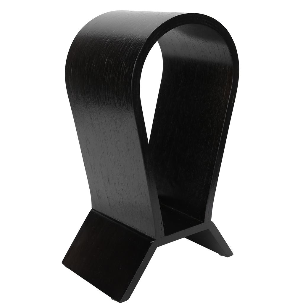 Держатель для наушников Bluetooth-гарнитура Интегрированная изогнутая подставка для дисплея Аксессуар для храненияЧерный