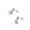 [VOTRE COUTURE] Pearl Earrings Hanging Beads Luxury Domestic Product Grand Premium Pearl Ladies White Silver 8mm Brand 3 Year Warranty