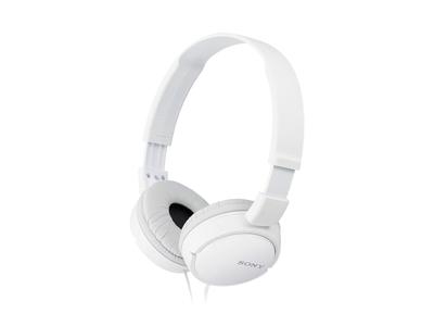 Sony Наушники закрытые складные белые MDR-ZX110-W [предмет]