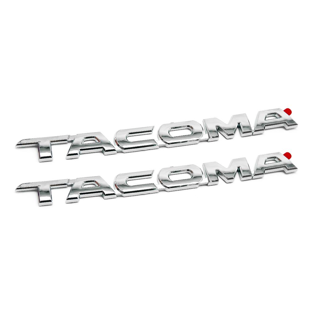 2 шт. Для 2005-2015 Tacoma Левая Правая Дверь Боковые Шильдики Эмблемы Буквы Табличка с Названием