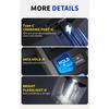 Digital Multimeter Measuring Diode Frequency with Brightness Adjustment Current Voltage Meter 10000 Counts Clamp Meter