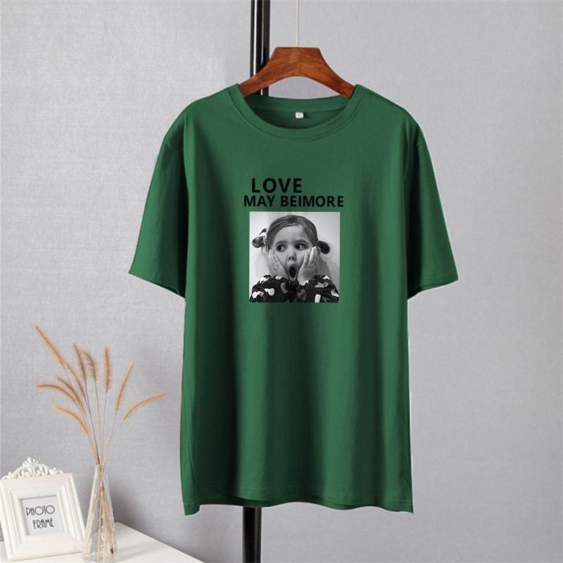 Shellsuning милые женские футболки с принтом для девочек, новые летние модные винтажные футболки с круглым вырезом и рисунком, женские повседневные простые хлопковые готические топы