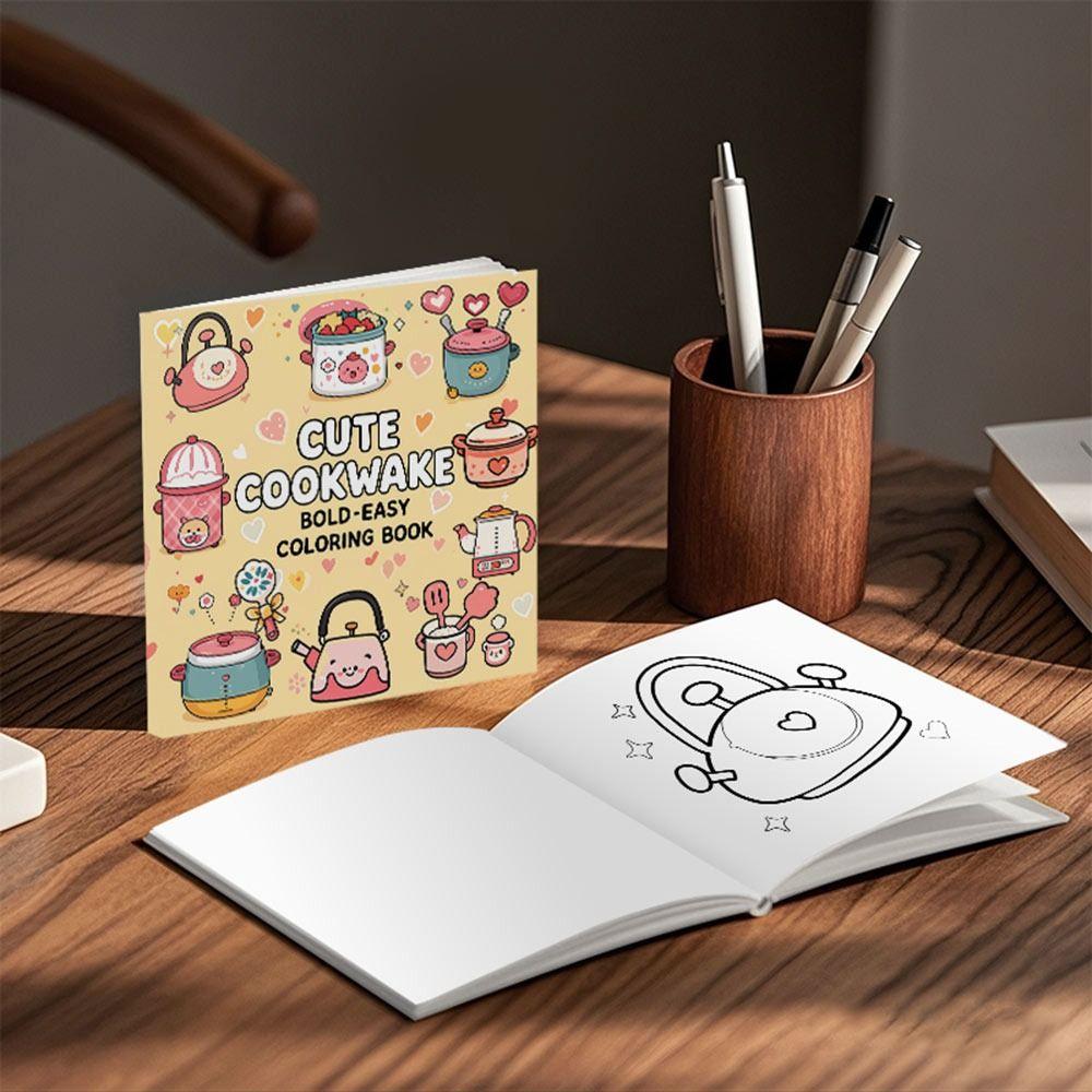 Stress Relief Graffiti Painting Book Educational Paperback Cute Doodles Book for Adults And Teens