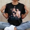 Ретро футболка K-pop Aespa с принтом, Футболка с туром Aespa 2026 Live Tour SYNK Aexis Line, Футболка Aespa Whiplash, Aespa Карина, Ниннин, Жизель, Винтер
