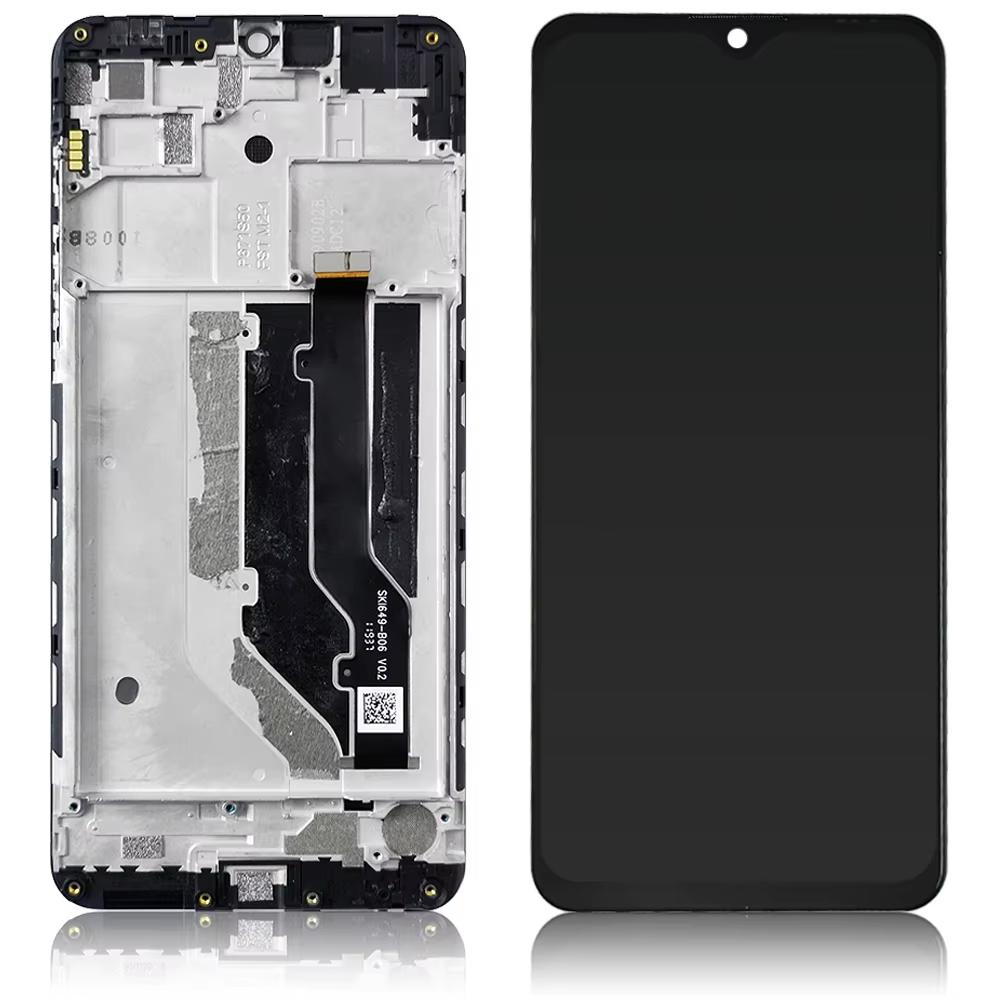 Полная сборка LCD-экрана и дигитайзера С рамкой Для ZTE Blade 20 Smart V2050 2050RU