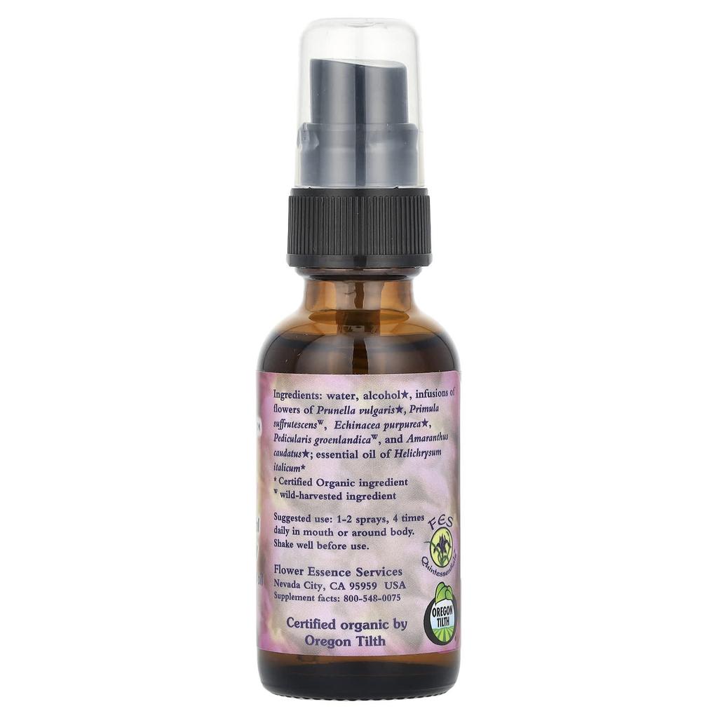 Flower Essence Services Magenta Selfhealer™, Flower Essences & Essential Oils, 1 Fl Oz (30 Ml)