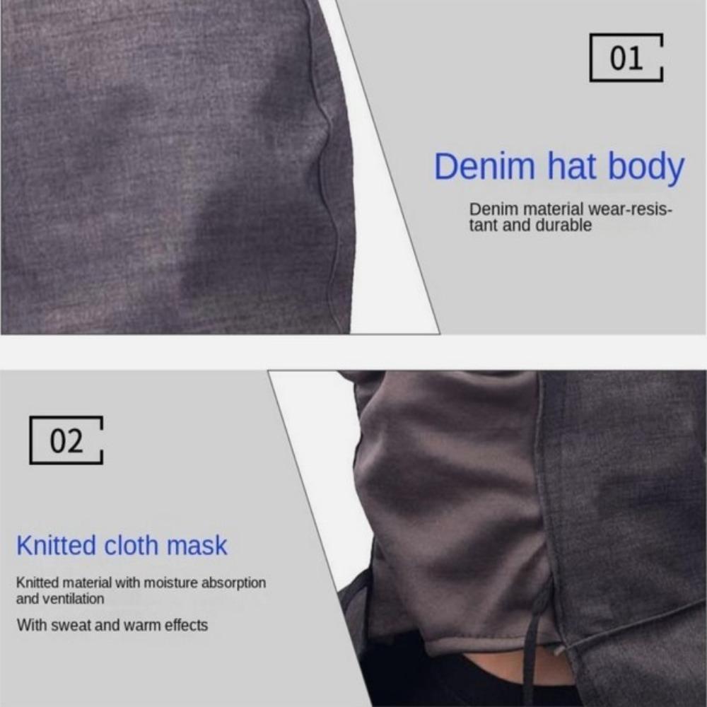 Ковбойская сварочная шапка износостойкая пылезащитная головная повязка удобная шляпа