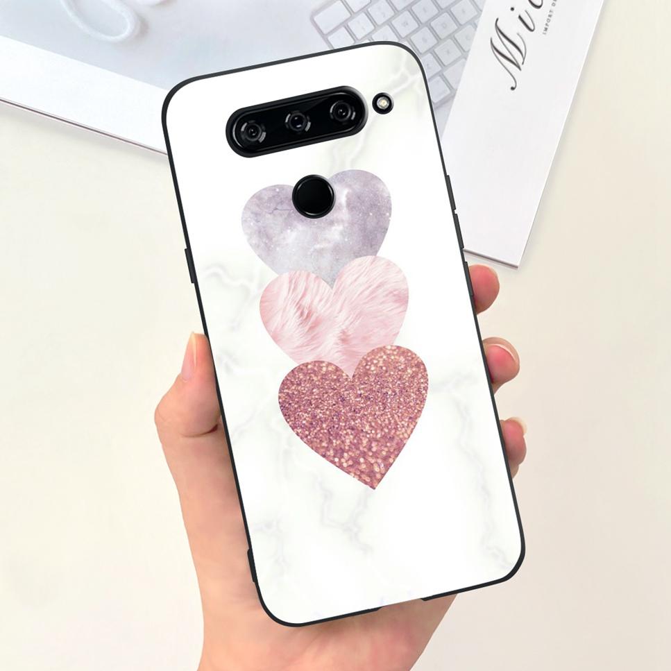 Case For LG V40 ThinQ Cartoon Astronaut Dinosaur Soft Silicon Black Cover For LG V50 V50S ThinQ 5G LG V30 2017 Bumper Phone Case
