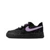 Nike Air Force 1 Нескользящие Устойчивые к истиранию Низкие Скейтбордические Кроссовки Унисекс Черно-Фиолетовые CW2288-001(Команда619-)
