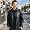 Futing Men's Genuine Sheepskin Leather Jacket