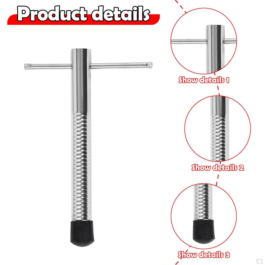 Якорь для палатки для подледной рыбалки, Колышек для палатки, Сверхпрочный, Нержавеющая сталь Прочное резьбовое снаряжение