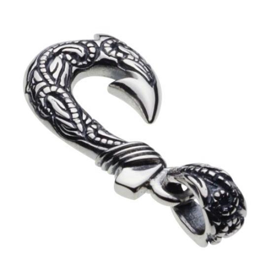 Гавайский кулон в виде рыболовного крючка, серебро p0569 [Cenote] [925 Аксессуары]