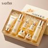 Golden Luxury Moisturizing Gift Box Moisturizing and Reducing Fine Lines and Fine Pores Skin Care Set