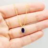 Amethyst Pendant Amethyst Necklace Natural Amethyst Genuine Amethyst Gemstone Handmade Necklace