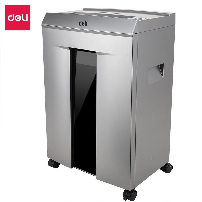 Deli 9958 Commercial Cross-Cut Paper Shredder CN plug (adapter included)