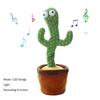 Charming Electronic Shake Body Dancing Cactus Plush Toy With Learning Speaking Feature