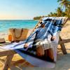 Haaland Beach Towel Soft Durable Quick-Dry Comfortable Lightweight Perfect for Traveling Yoga Camping and Swimming