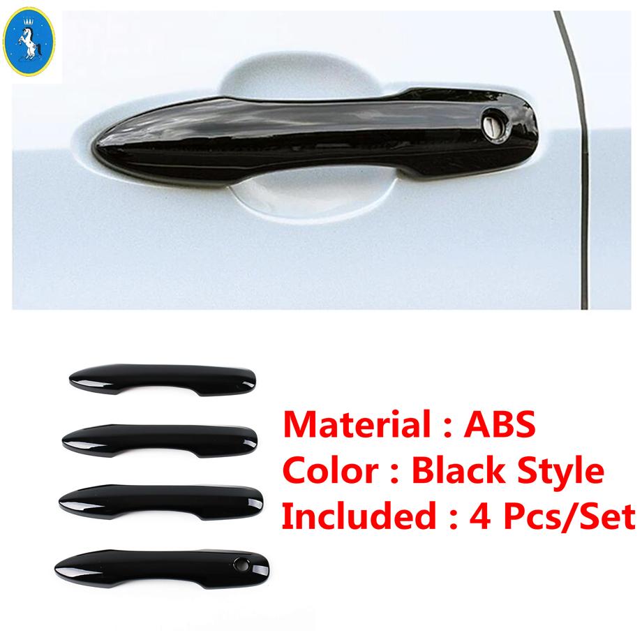 ABS Car Door Pull Doorknob Handle Cap Decor Cover Trim For Toyota Camry Corolla Avalon Prius - 2025 Exterior Accessories