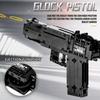 MOULD KING Креативные игрушки-блоки, пистолет Glock, автоматический пистолет, модель, строительные блоки, сборочные кирпичи, детские игрушки, рождественские подарки