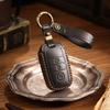 Чехол для ключа из натуральной кожи для моделей Kia: K3, K4 Чжипао, KX3 Ипао, KX57, КРОСС Соренто, K5