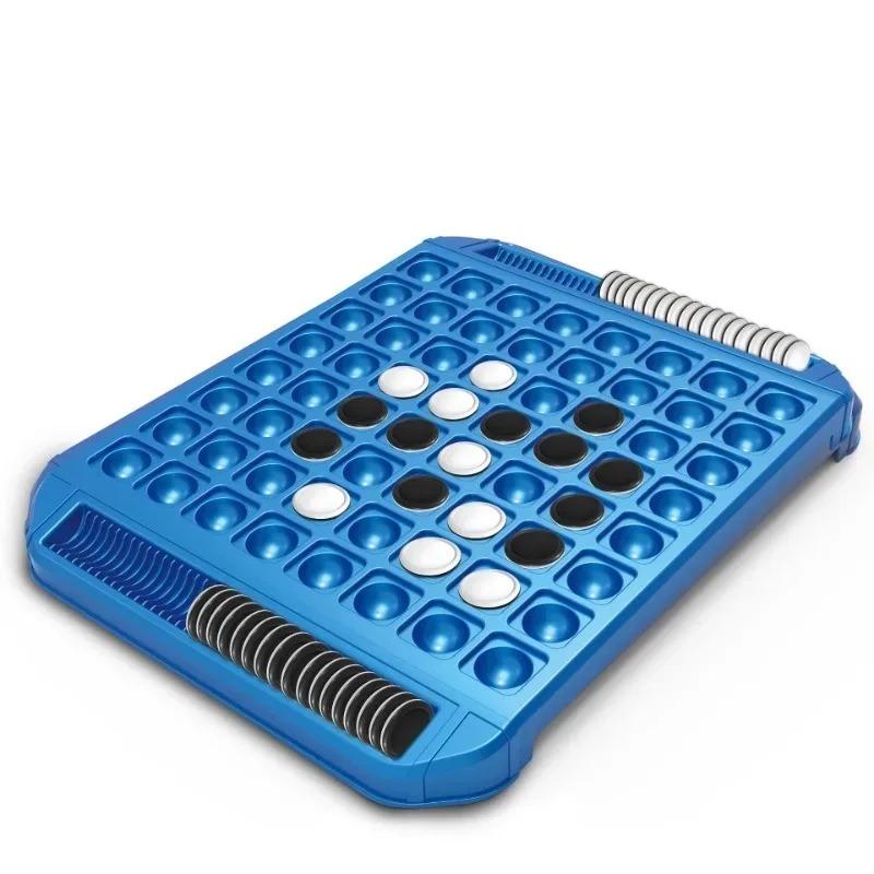 1 Набор Игра для двоих Семейные Развлечения Обучающие Игрушки Интерактивные Игры для Родителей и Детей Детские Переворачивающиеся Шахматы Касание Переворот Реверси Стратегическая Настольная Игра Игра для Вечеринки