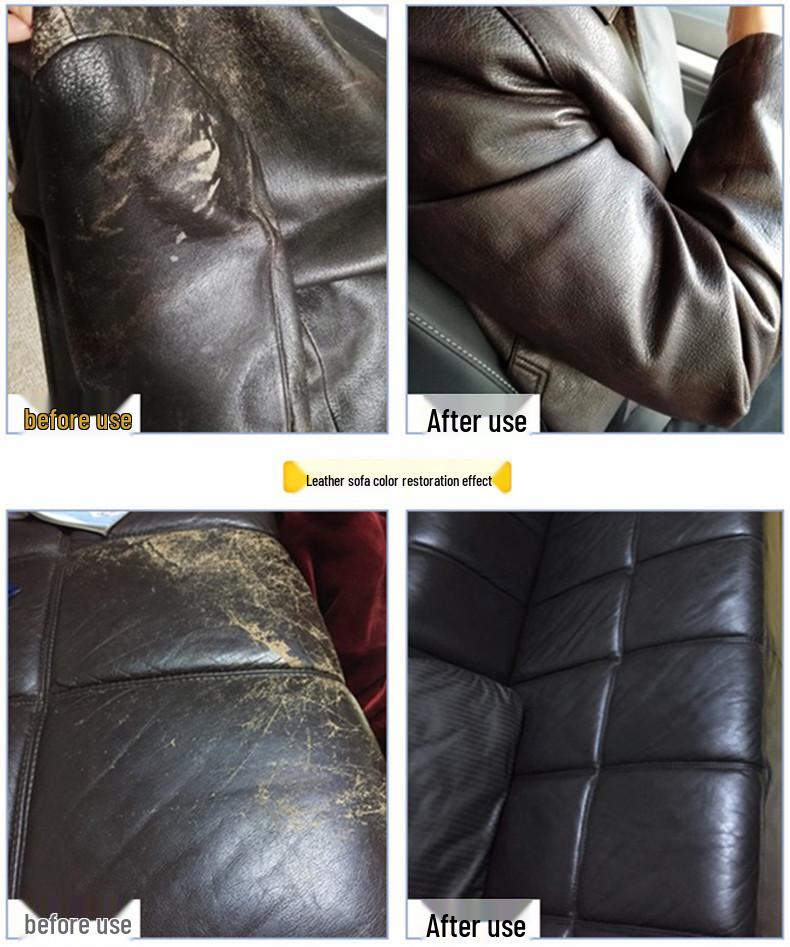 EIDECHSE Leather Color Restorer: Genuine Leather Dye for Sofas, Bags, Clothes, Jackets, and Shoes.
