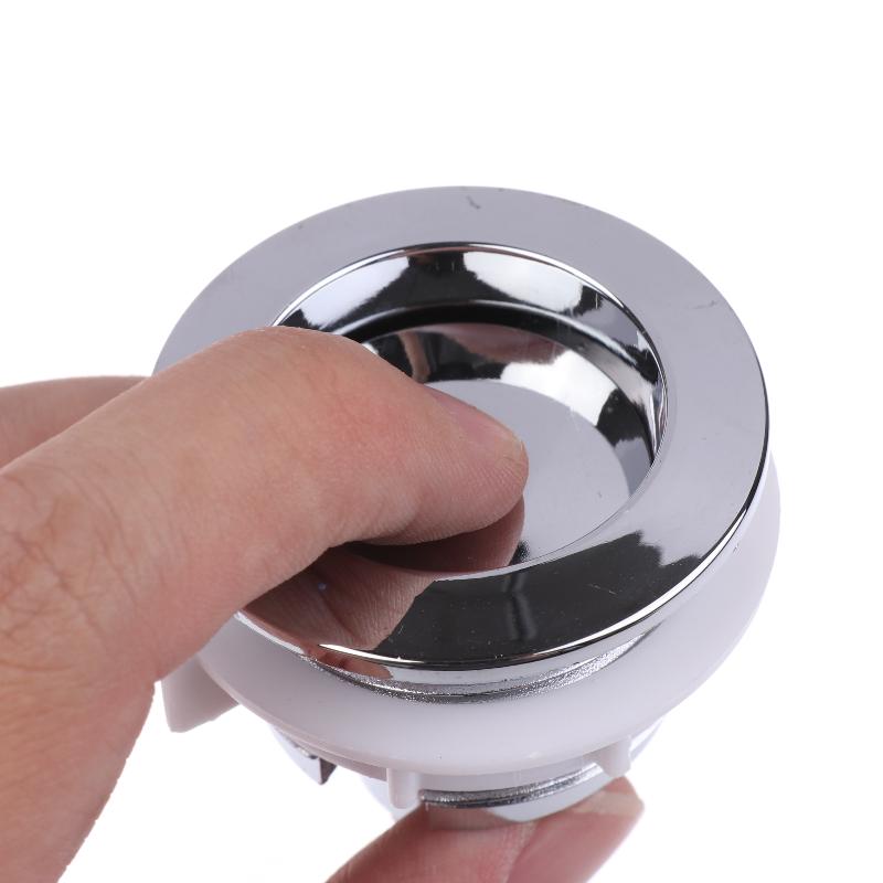 1 Piece Toilet Tank Push Button For Home Toilet Seat Corrosion-Resistant Single Button Toilet Water Tank Accessories