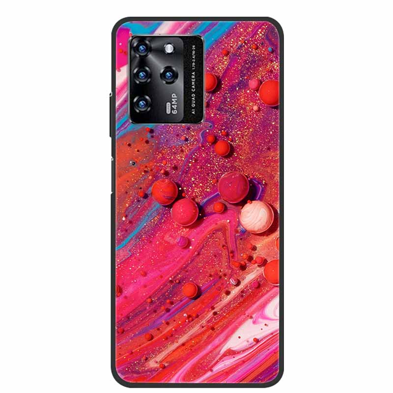 Чехол для ZTE Blade V30 Роскошный силиконовый ТПУ Мягкий чехол для телефона для ZTE Blade V30 Vita 9030 8030 Ударопрочный с узором в виде сердца Coque