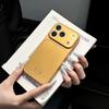 Роскошный ретро-чехол золотого цвета с магнитами для iPhone 17 16 15 14 13 Pro Max Для беспроводной зарядки Magsafe Глянцевая крышка с большим окном