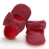 Весенне-осенняя детская обувь для обучения детей 0-1 года, вязаная детская обувь на мягкой подошве, обувь принцессы Versic